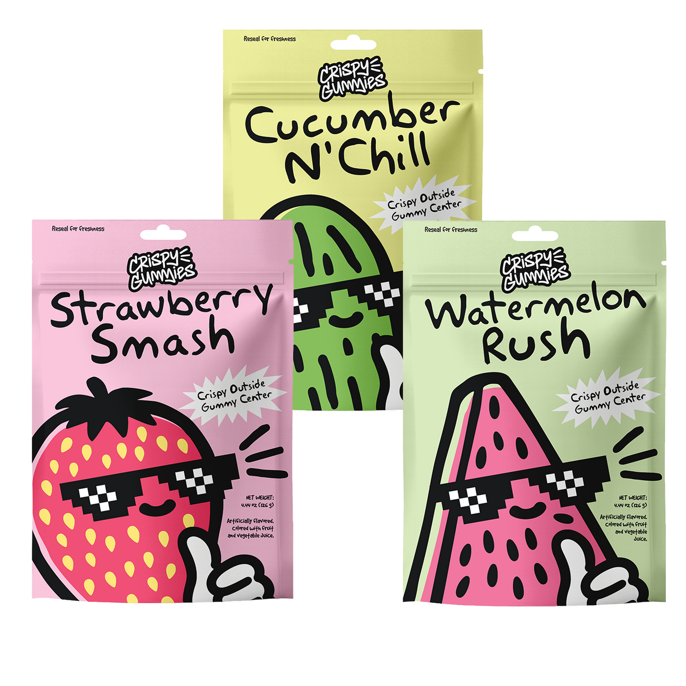Crispy Gummies Variety 3 Pack