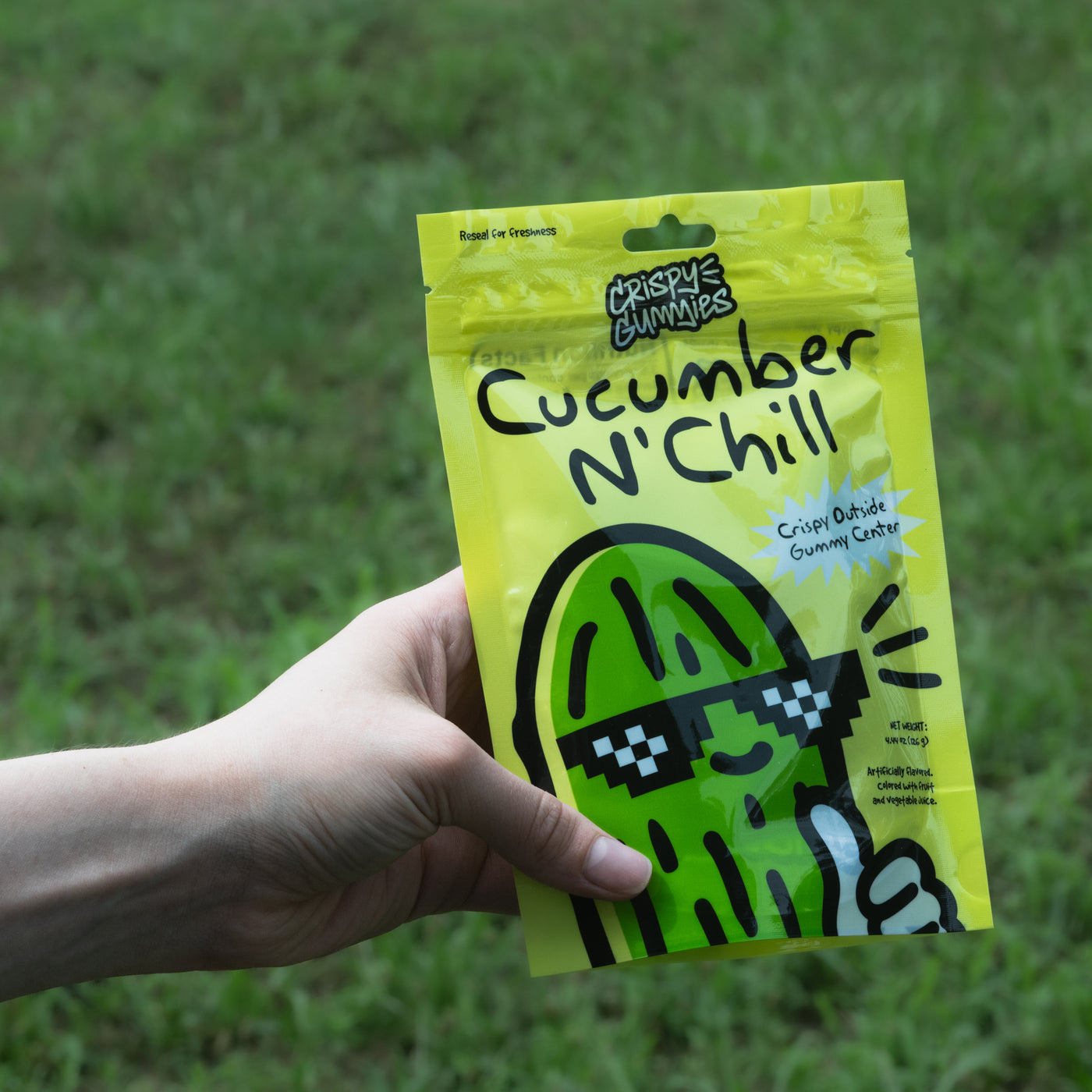 Crispy Gummies Cucumber N' Chill - 4.44oz