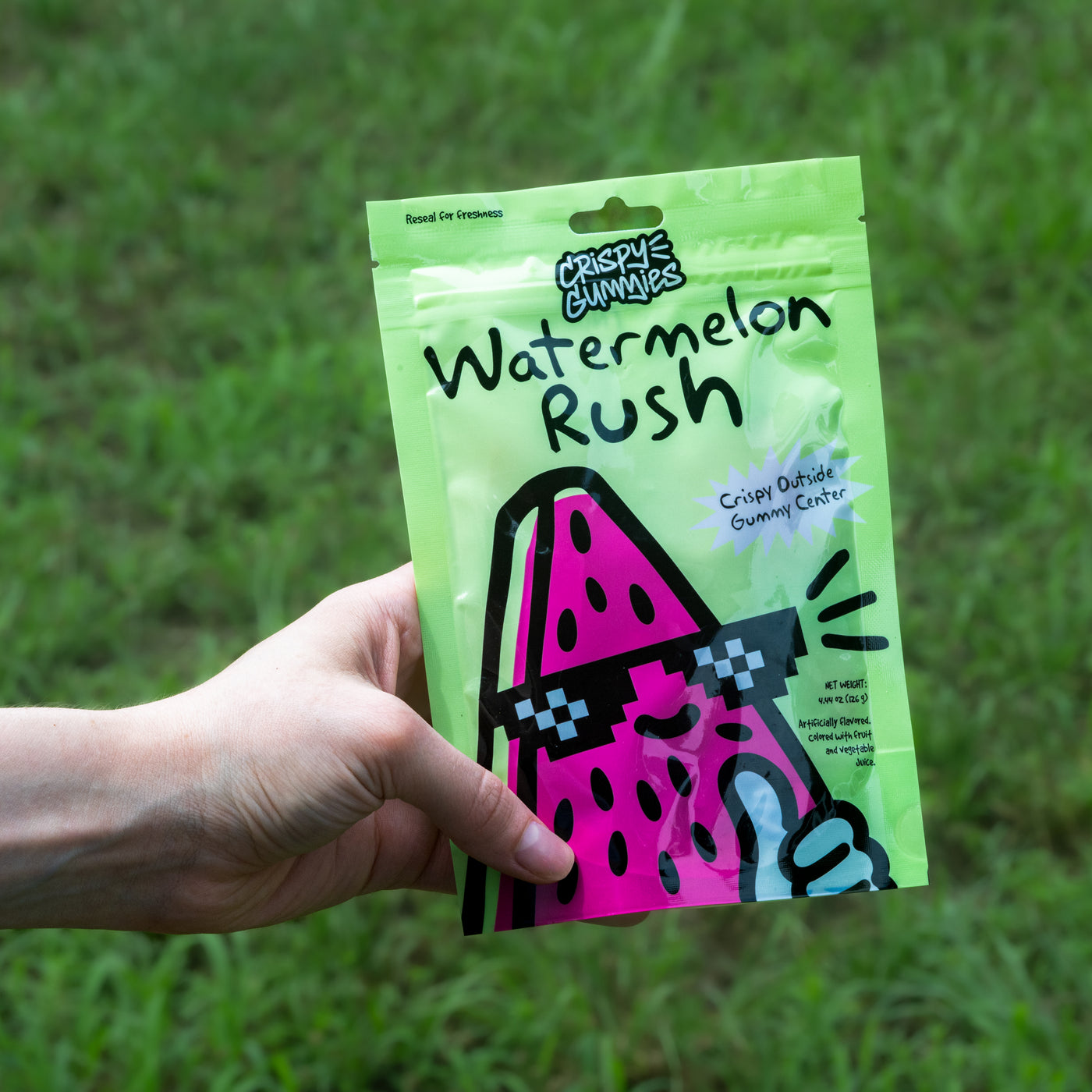 Crispy Gummies Watermelon Rush - 4.44oz
