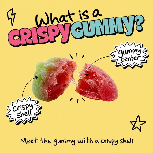 Crispy Gummies Strawberry Smash - 4.44oz