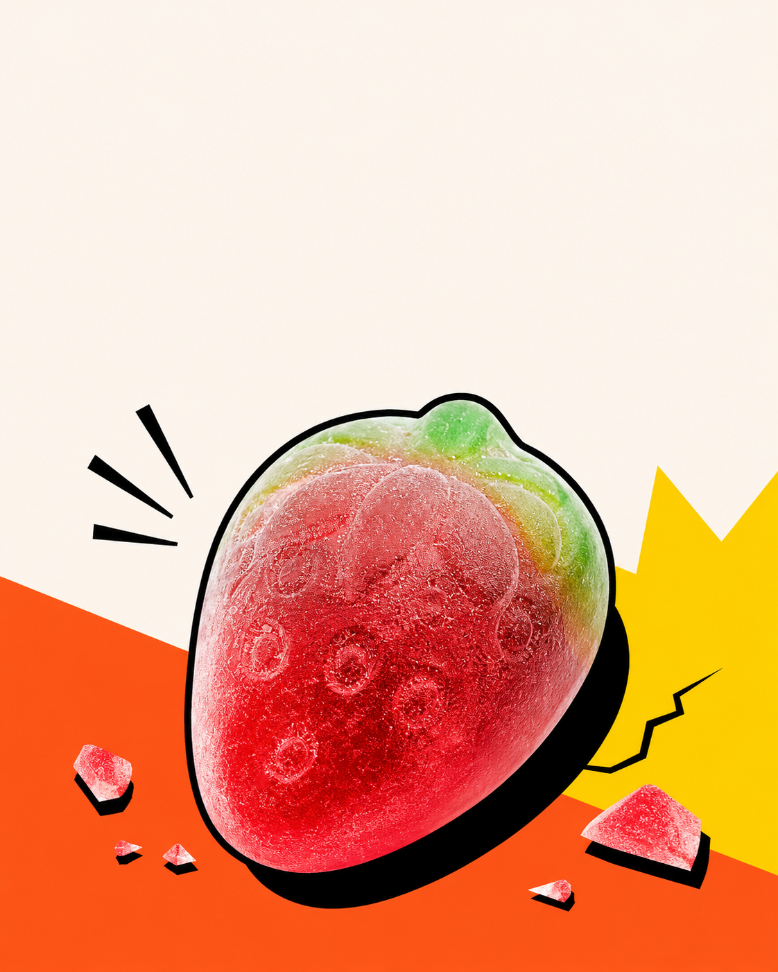 Crispy Gummies texture board 1