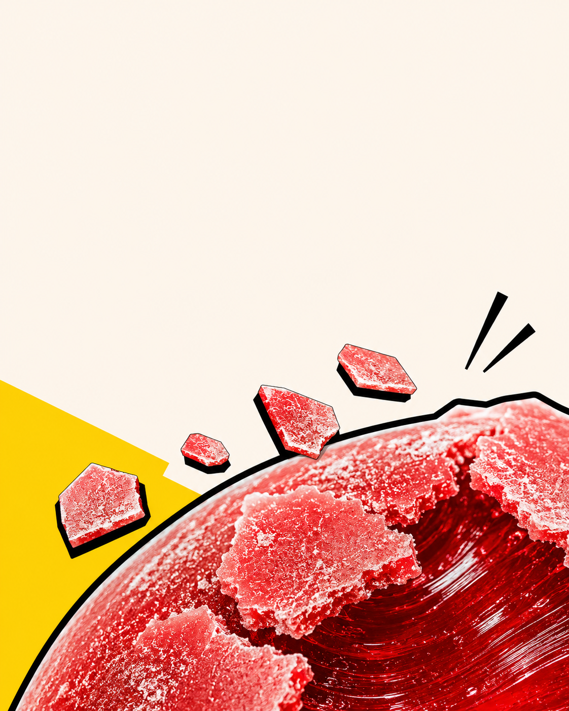 Crispy Gummies texture board 2